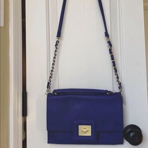 Blue crossbody